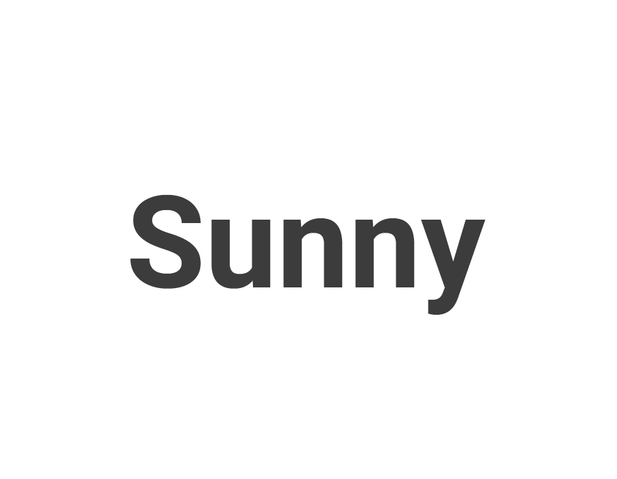 Sunny