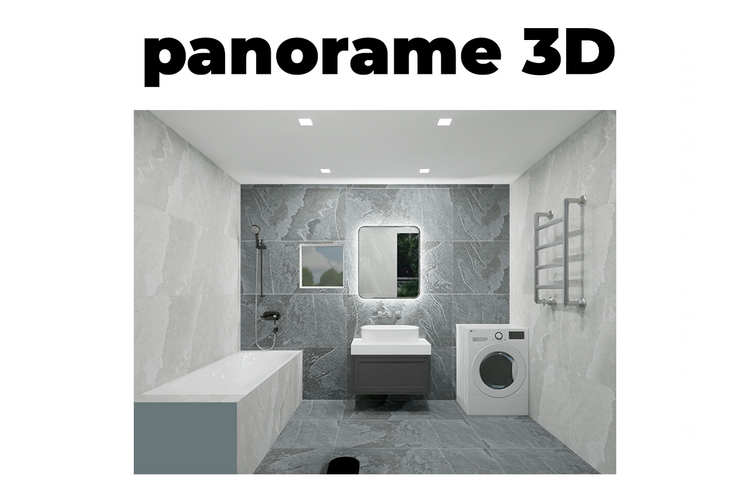 Rubrică nouă cu panorame 3D - idei pentru baia ta