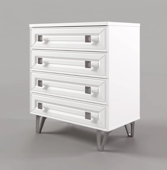 Комод Mira №9 800 Белый