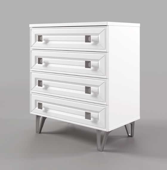 Комод Mira №9 800 Белый