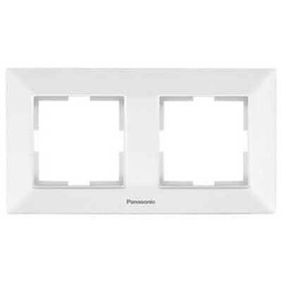 Rama 2 locuri Arkedia Slim alb 908022