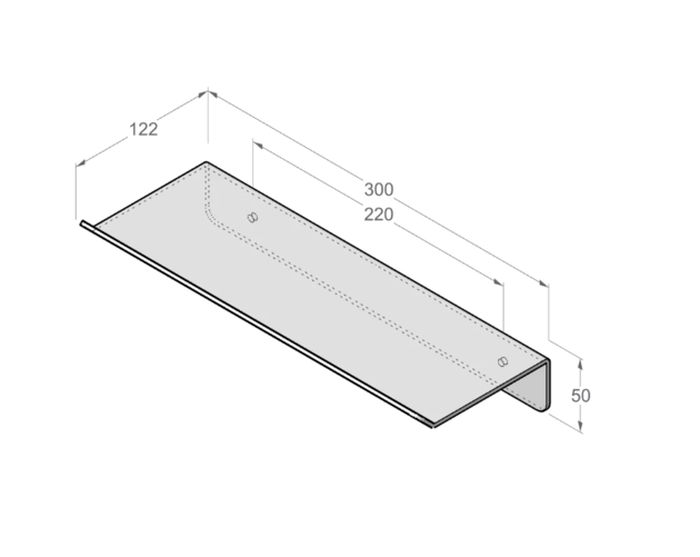 Raft plutitor Daske Plain SH/P-0430G gri
