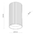 Спот Tk Lighting TUNE BLACK S 1GU10 10022
