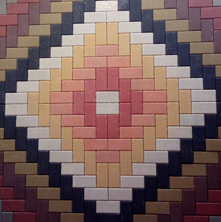 Брусчатка КИРПИЧ 6см черный