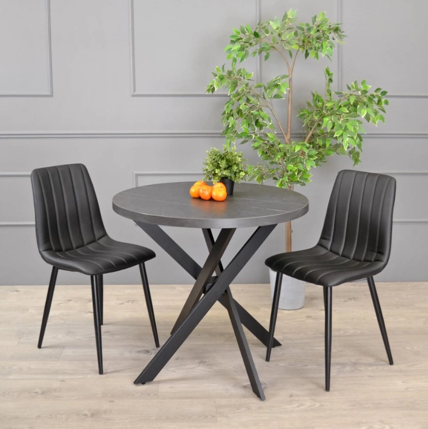 Стол черный мрамор Torino 