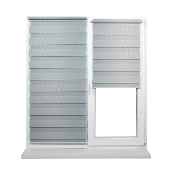 Jaluzele Zi-Noapte RATTAN Gri 0.60x1.70m