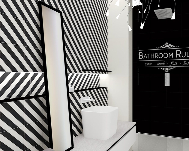 Faianță Modern Str.Motyw Cer.Paradyz 19.8*19.8  B