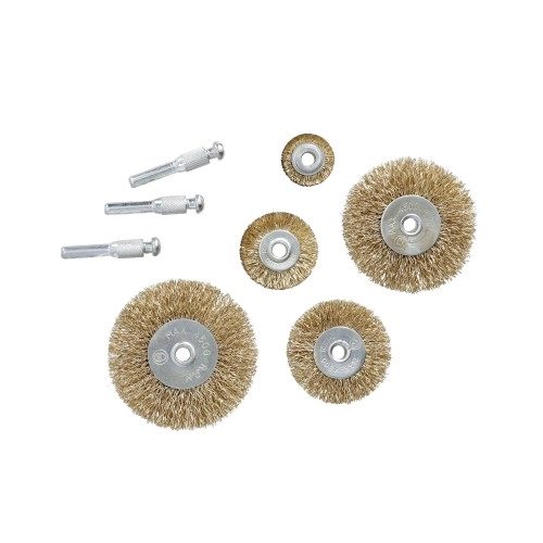 Набор дисковых щеток для дрели Ega 5377