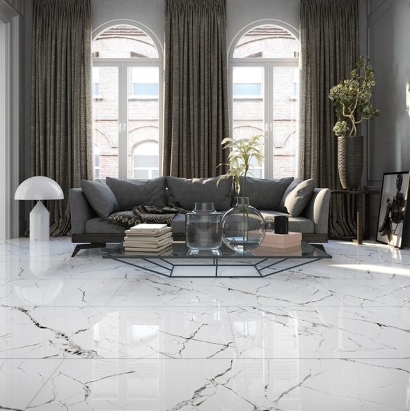 Плитка Fury 60x120 white