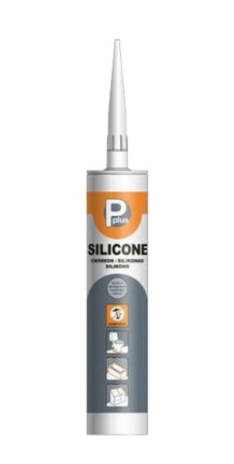 Etanșant Pplus Silicone 260ml alb