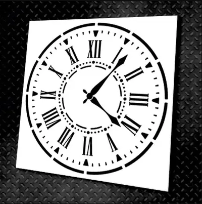 Трафарет Round patterns 41 