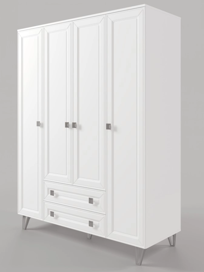 Шкаф Mira №1 1600 Белый