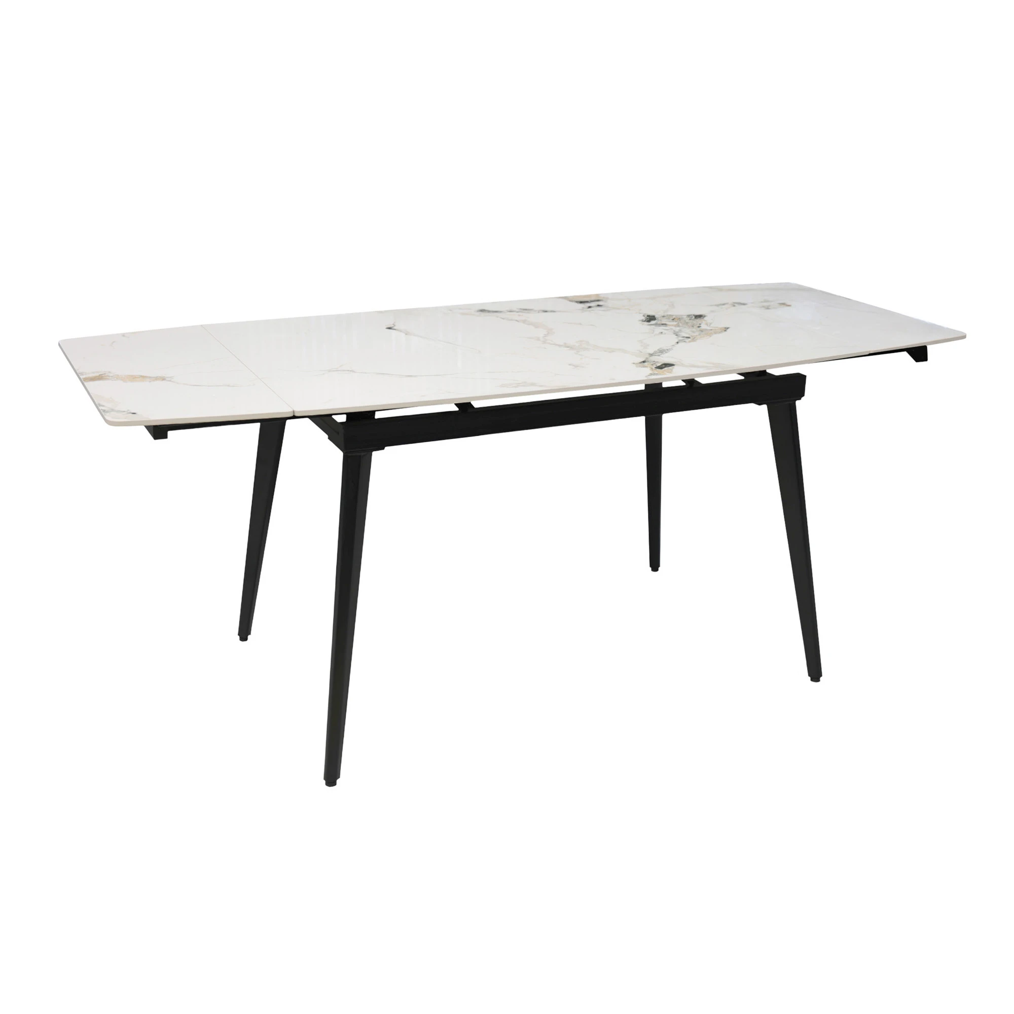 Masa extensibila Elara 1200/1800x800x760  Ceramic shiny white 03 