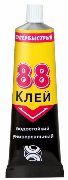 Клей 88 профессиональный, универсальный, устойчив к воде 40мл