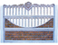 Gard decorativ ST9