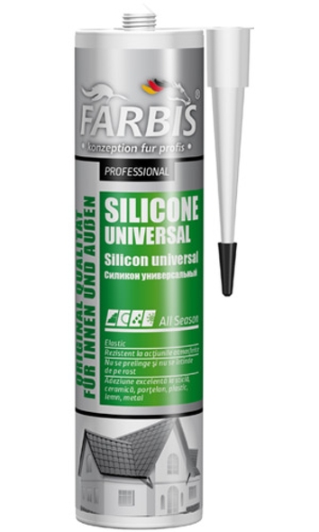 Силикон универсальный Farbis 280ml белый