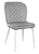 Стул Tusk dark grey+ white