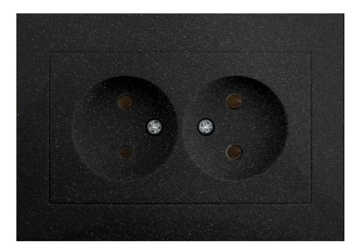 Priză dublă Jasmin Elmos 16A IP20 9202-56S