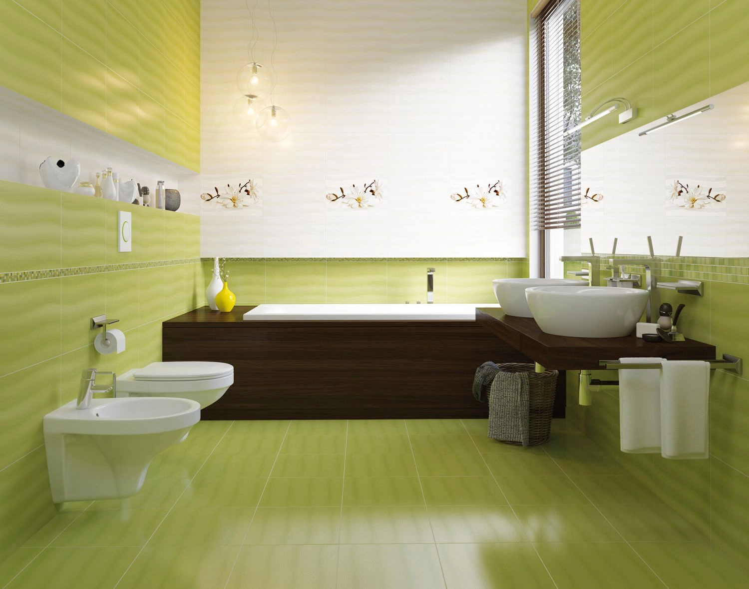 Плитка Flora 42х42 cream 67860