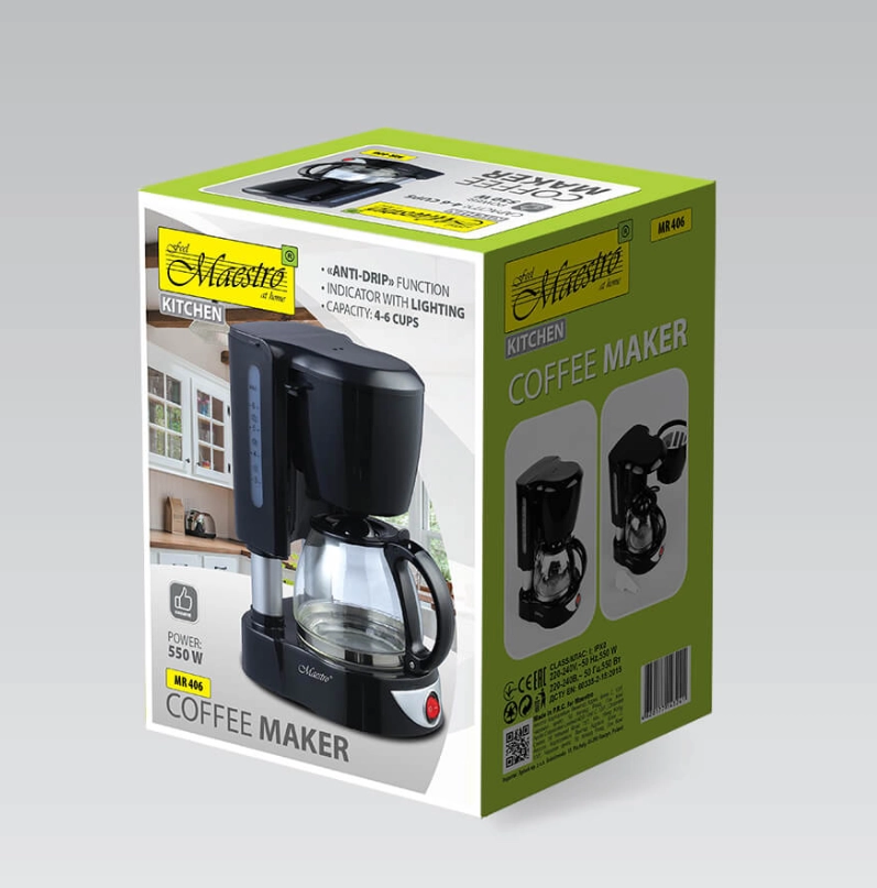 Кофемашина Maestro MR406 550W