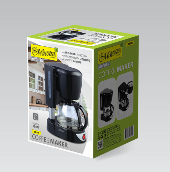 Cafetieră Maestro MR406 550W