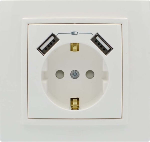 Priză USB Elbi Zena 500-015600-317 