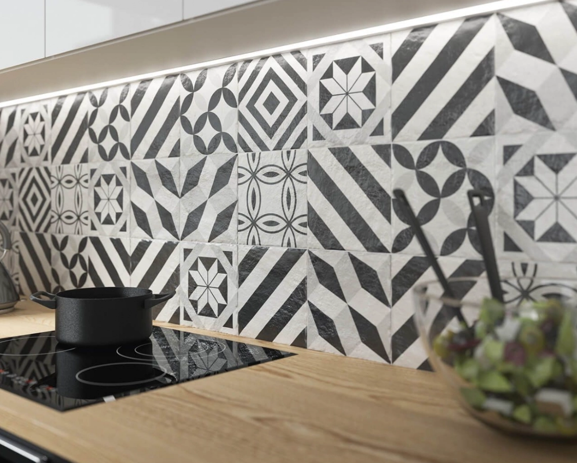 Плитка Modern Str.Motyw Cer.Paradyz 19.8x19.8 E