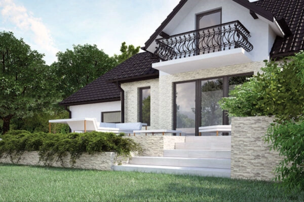 Klinker Stone Aragon 450чx150x9 Marengo