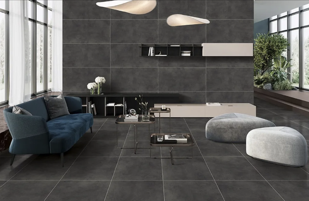Плитка Cersanit Solano 59.8x59.8 матовый антрацит