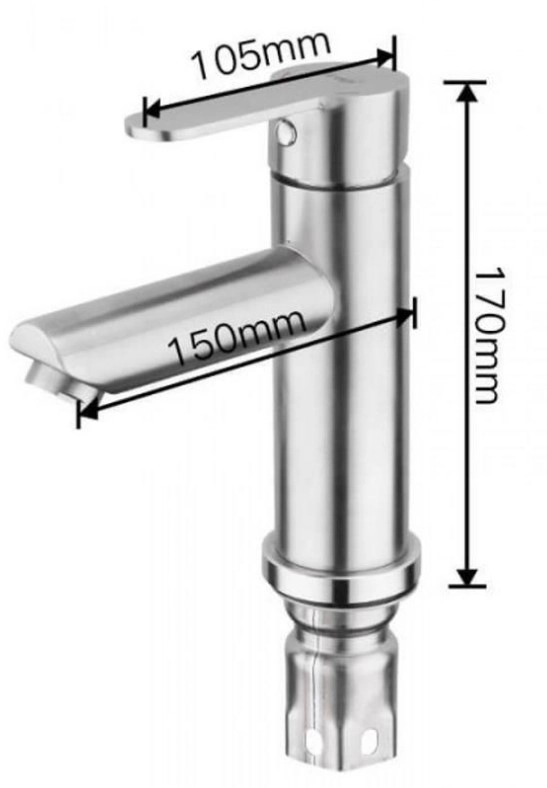 Baterie Frap F 10801 Inox 4595 