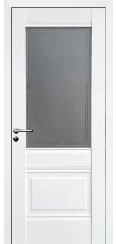 Межкомнатная дверь Lorein 700*2000*40 Матовый белый UC 