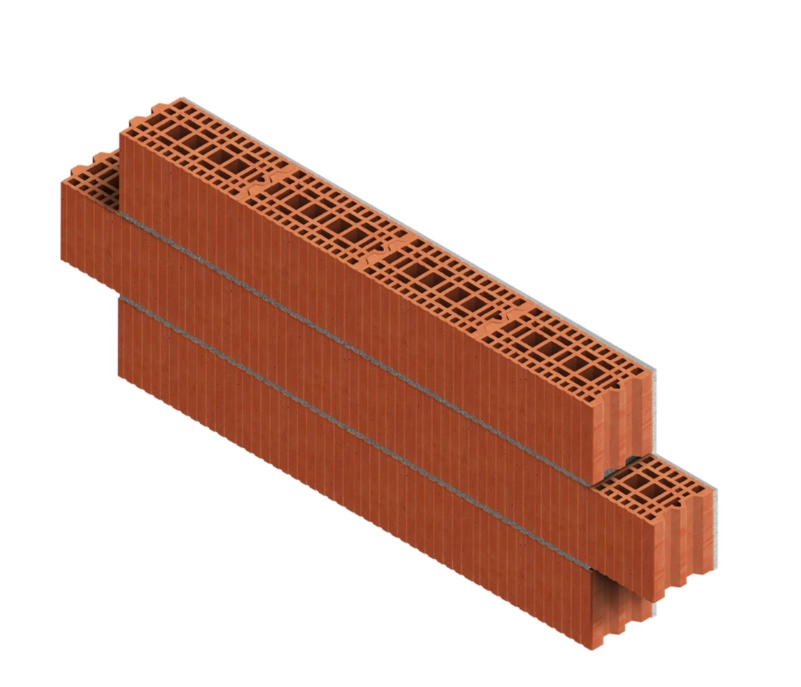 Bloc ceramic Porotherm 20 N+F 652001