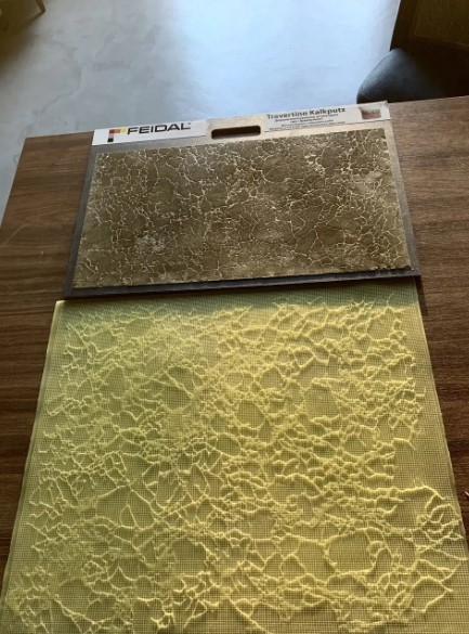 Трафарет Yellow Marble