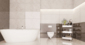 Faianță Astoria 30*90 Crema Decofon