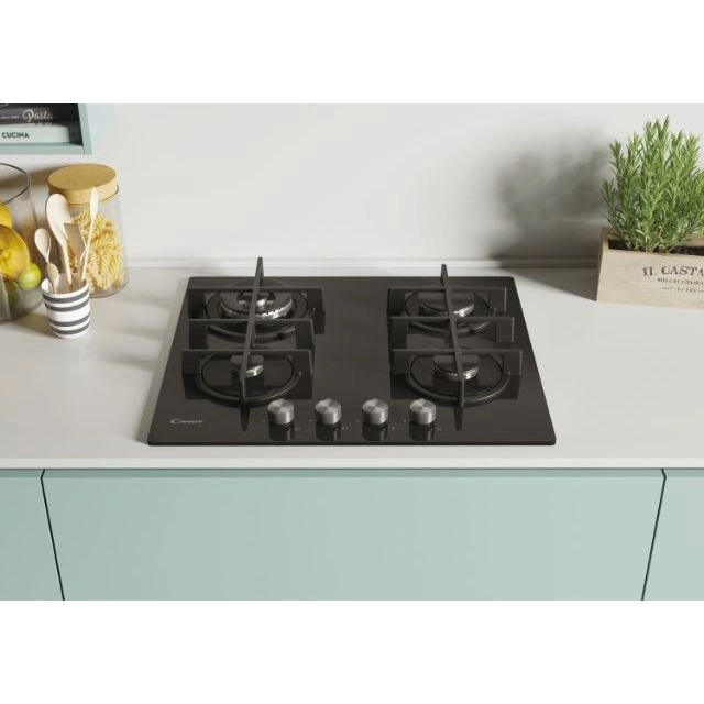 Встраиваемая газовая плита Candy CVG6BR4WPB 