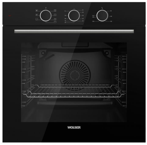 Cuptor incorporabil Wolser WL-F 77 M BLACK