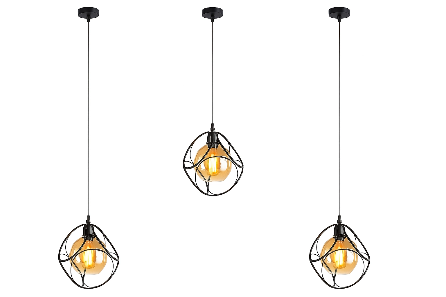 Светильник YS N2-3 BK E27