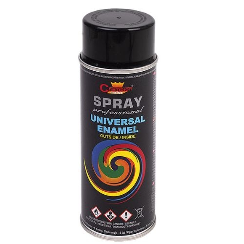 Vopsea spray Champion Universal 400ml negru lucios 9017