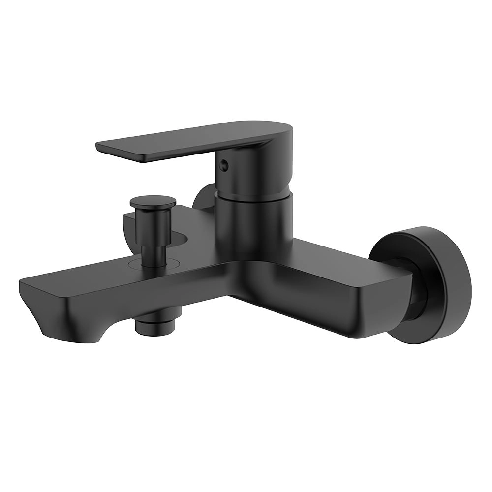 Baterie baie cu ganitura duș Mateco BRENO 1133 negru 114258