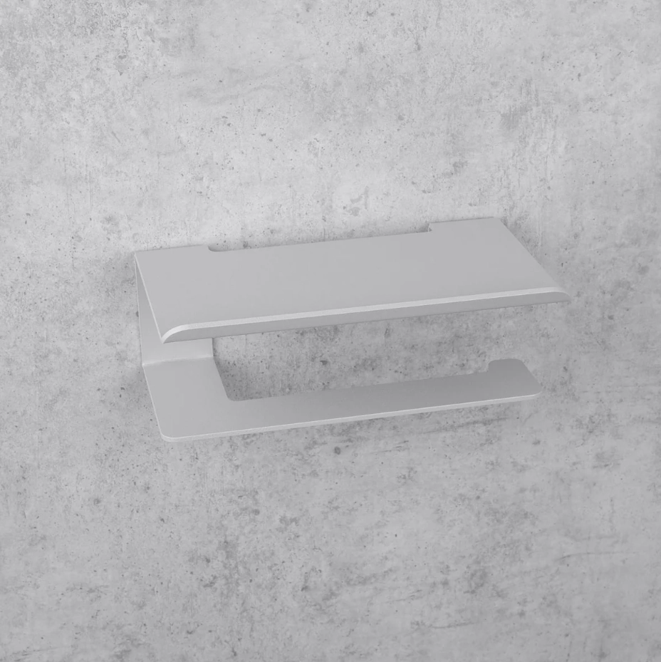 Suport pentru hârtia igienică Bliss PH/B-0225GR gri drept