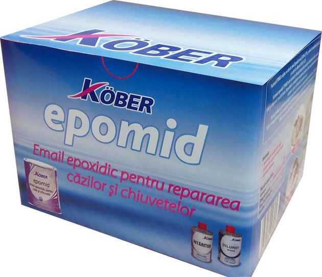 Эмаль для ванн Kober Ral 9016 0.375л