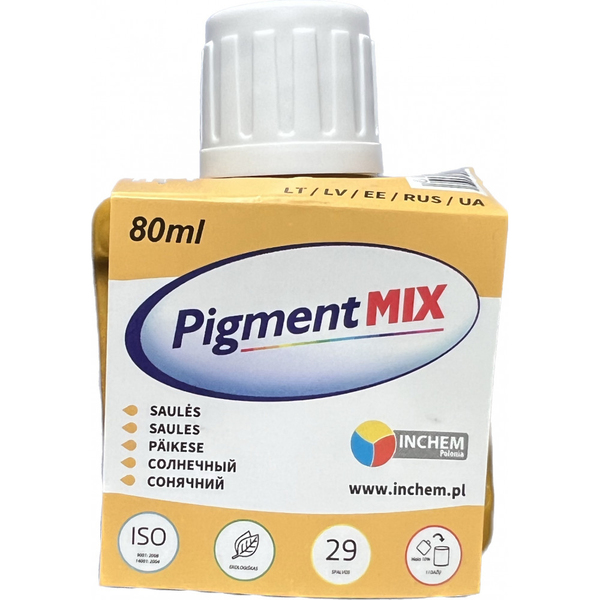 Pigment MIX №4 galben-solar, 80ml