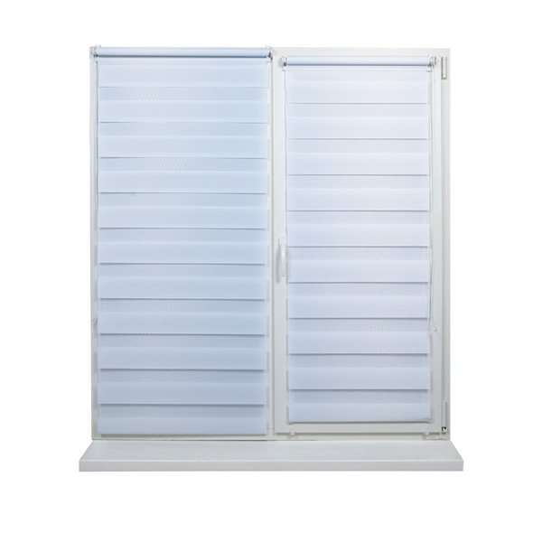 Jaluzele Zi-Noapte RATTAN Alb 0.65x1.7m