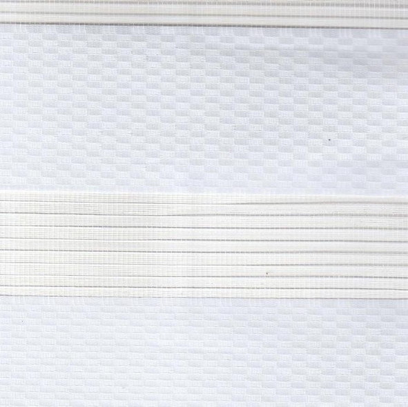 Jaluzele Zi-Noapte RATTAN Alb 0.65x1.7m