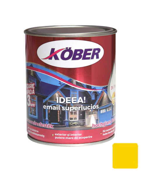 Эмаль Ideea 0.75л серно-желтый