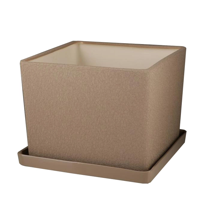 Горшок для цветов Квадрат N3 Шелк 2.0л 