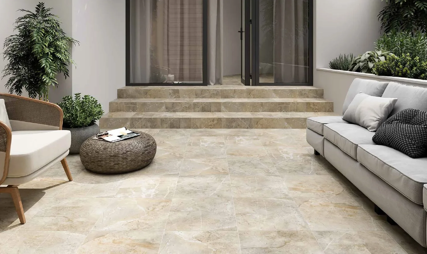 Плитка Magnum 42x42 beige