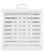 Решётка вентиляционная Era 15x15 d100 1515RRP10F