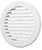 Решётка вентиляционная Era d125 12PK White