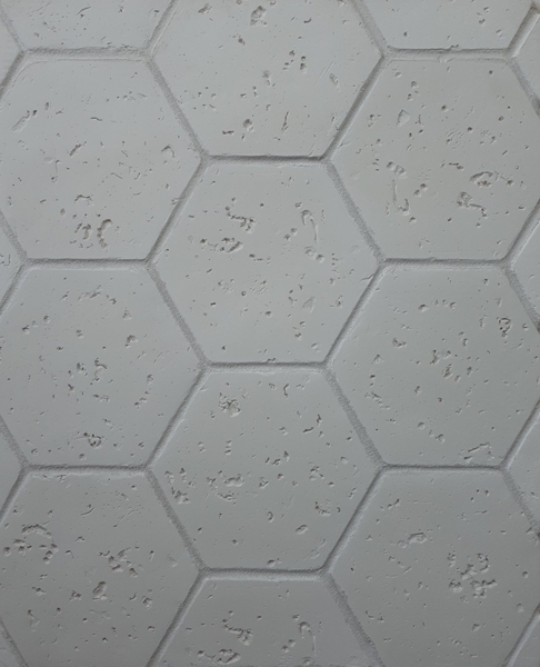 Piatră decorativă din gips Hexagon